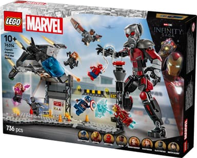 LEGO Super Heroes Captain America: Civil War actionstrid 76314