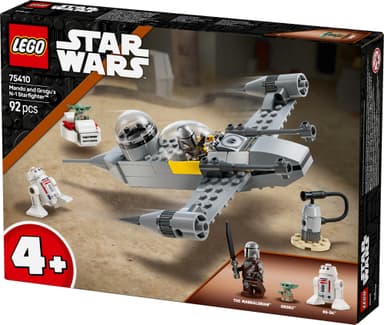 LEGO Star Wars Mando and Grogu's N-1 Starfighter 75410