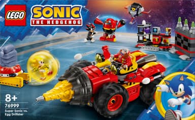 LEGO Sonic the Hedgehog Super Sonic mot Egg Drillster 76999