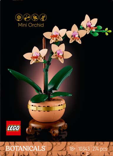 LEGO Botanicals Miniorkidé 10343