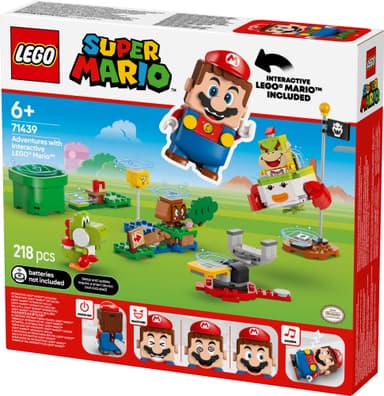 LEGO Super Mario Äventyr med interaktiva LEGO Mario 71439