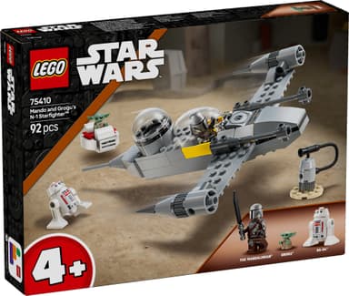 LEGO Star Wars Mando and Grogu's N-1 Starfighter 75410