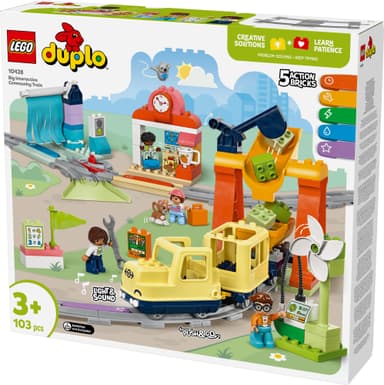 LEGO DUPLO Town Stort interaktivt pendeltåg 10428