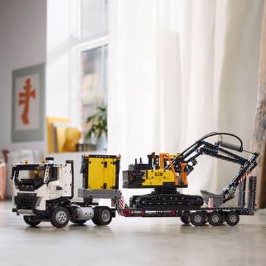 LEGO Technic Volvo FMX lastbil & EC230 elgrävmaskin 42175