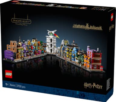 LEGO Harry Potter Diagongrändens trollkarlsbutiker 76444