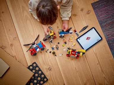 LEGO City Helikopter, brandbil och ubåt 60462
