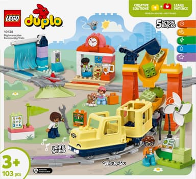 LEGO DUPLO Town Stort interaktivt pendeltåg 10428