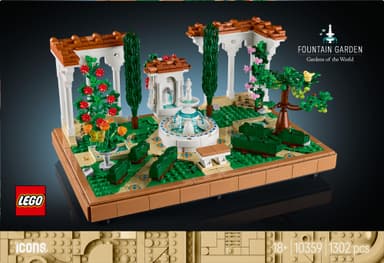 LEGO Icons Fontänträdgård 10359