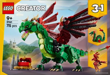 LEGO Creator Medeltida drake 31161