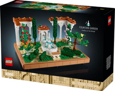 LEGO Icons Fontänträdgård 10359