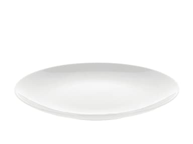 Pillivuyt Eventail Plate flat Dia 26.5 cm White