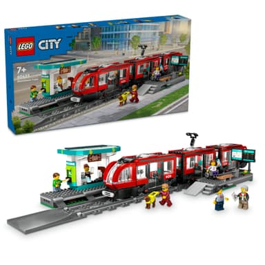LEGO City Spårvagn och station 60423