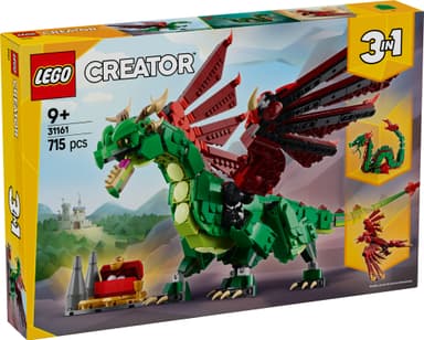 LEGO Creator Medeltida drake 31161