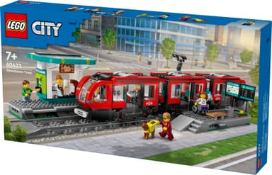 LEGO City Spårvagn och station 60423