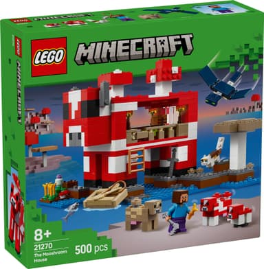 LEGO Minecraft Mooshroomhuset 21270