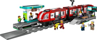 LEGO City Spårvagn och station 60423