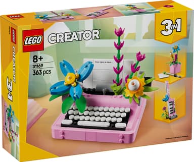 LEGO Creator Skrivmaskin med blommor 31169