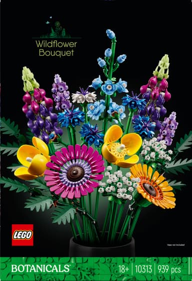 LEGO Botanicals Bukett med vilda blommor 10313