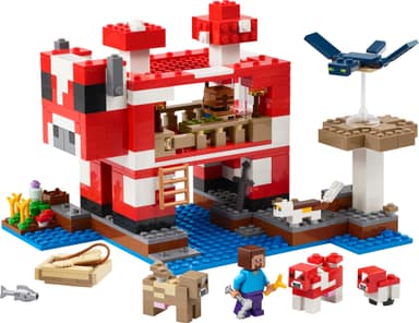 LEGO Minecraft Mooshroomhuset 21270