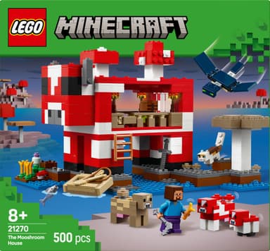 LEGO Minecraft Mooshroomhuset 21270