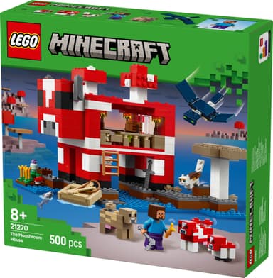LEGO Minecraft Mooshroomhuset 21270