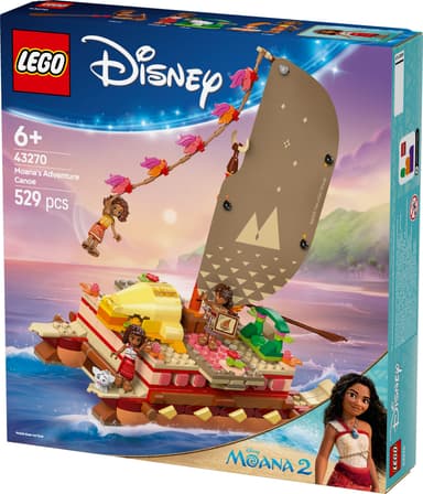 LEGO Disney Princess Vaianas äventyrskanot 43270