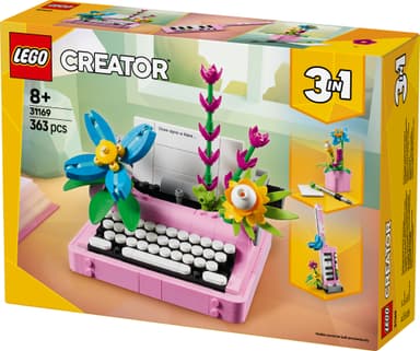 LEGO Creator Skrivmaskin med blommor 31169