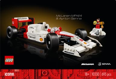 LEGO Icons McLaren MP4/4 & Ayrton Senna 10330