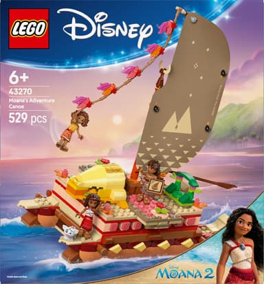 LEGO Disney Princess Vaianas äventyrskanot 43270