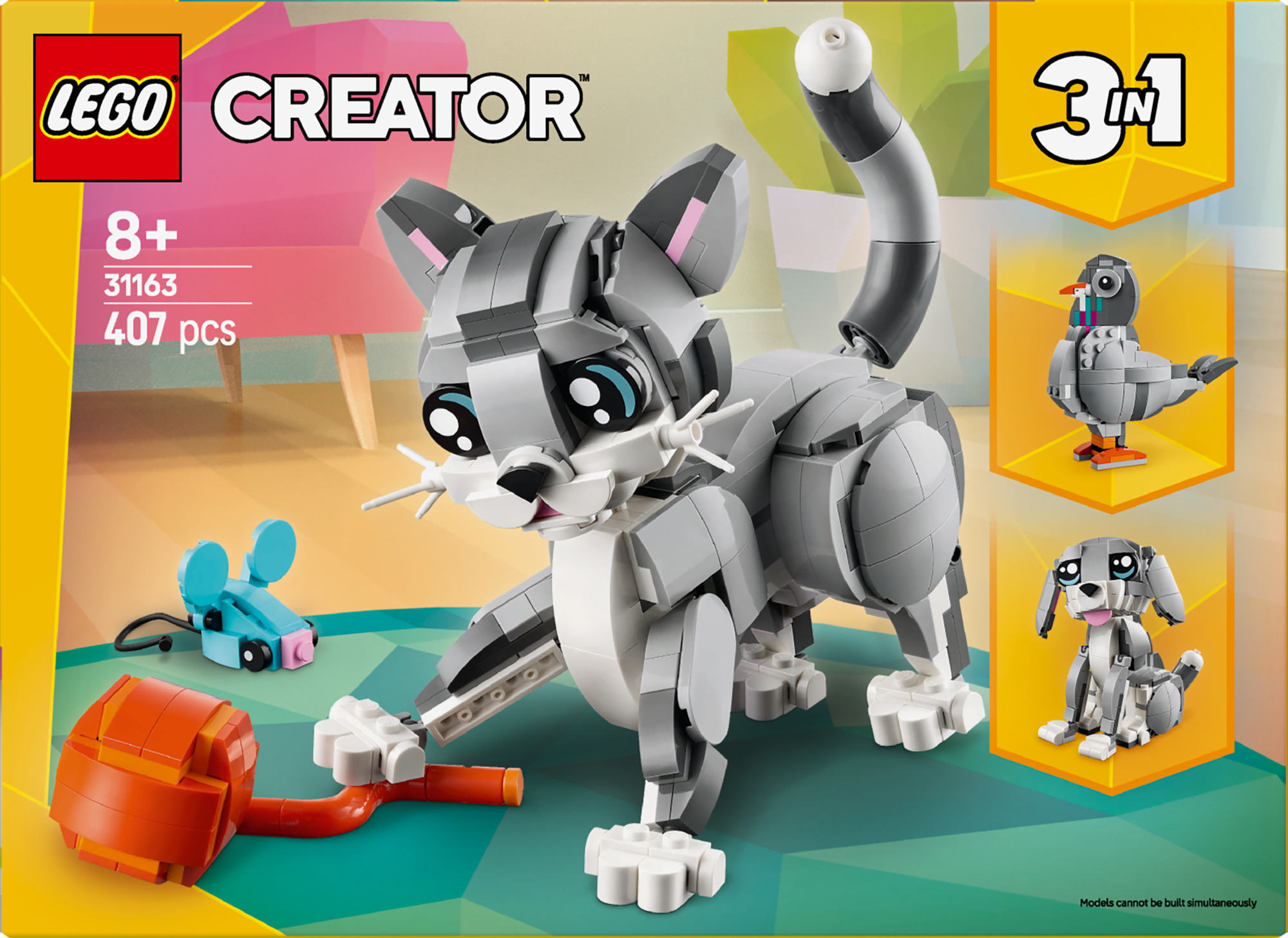 LEGO Creator Lekfull katt 31163