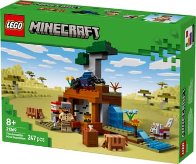 LEGO Minecraft Expeditionen till bältdjursgruvan 21269