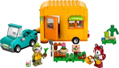 LEGO Animal Crossing Leif med husvagn och trädgårdsbutik 77054