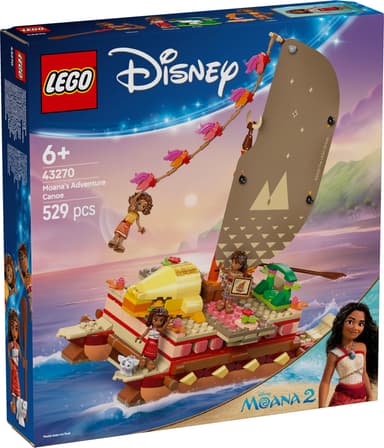 LEGO Disney Princess Vaianas äventyrskanot 43270