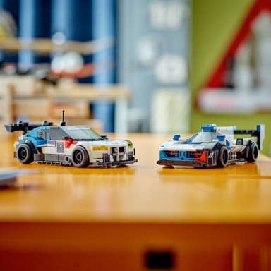 LEGO Speed Champions BMW M4 GT3 och BMW M Hybrid V8 racerbilar 76922