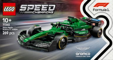 LEGO Speed Champions Aston Martin Aramco F1 AMR24 racerbil 77245