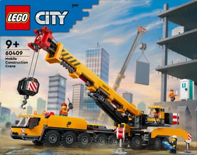 LEGO City Gul mobil byggkran 60409