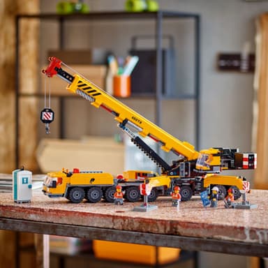 LEGO City Gul mobil byggkran 60409
