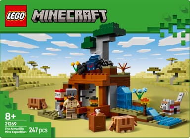 LEGO Minecraft Expeditionen till bältdjursgruvan 21269