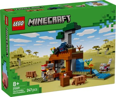 LEGO Minecraft Expeditionen till bältdjursgruvan 21269