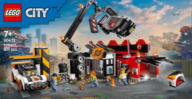 LEGO City Skrotupplag med bilar 60472