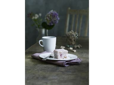 Pillivuyt Plissé Mug 27 cl White