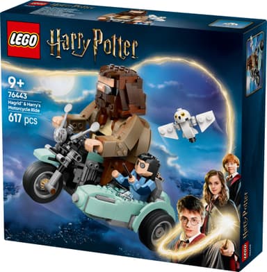 LEGO Harry Potter Hagrids och Harrys motorcykeltur 76443