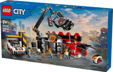 LEGO City Skrotupplag med bilar 60472