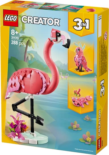 LEGO Creator Vilda djur: Rosa flamingo 31170