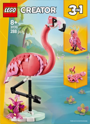 LEGO Creator Vilda djur: Rosa flamingo 31170