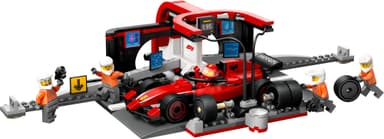 LEGO City F1 depåstopp & depåteam med Ferrari bil 60443