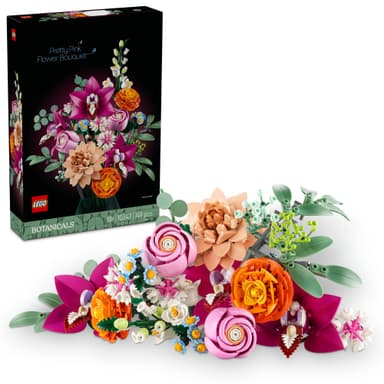 LEGO Botanicals Vacker rosa blombukett 10342