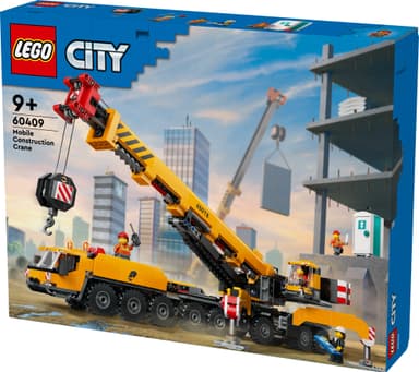 LEGO City Gul mobil byggkran 60409