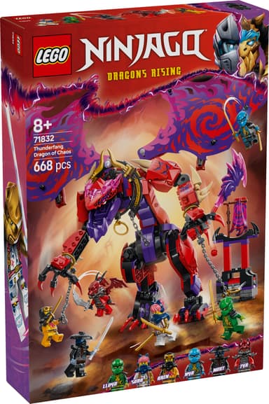 LEGO Ninjago Kaosdraken Åsktand 71832