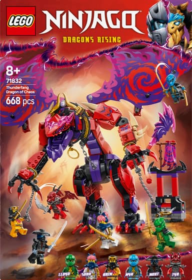 LEGO Ninjago Kaosdraken Åsktand 71832